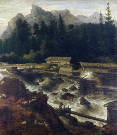 Scandinavian Landscape, 1670 by Allart van Everdingen